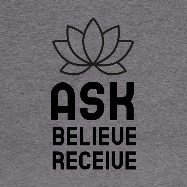 Ask Believe Receive by Jitesh Kundra